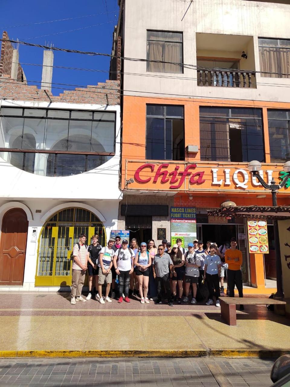 Hostal Boulevard Nazca Esterno foto