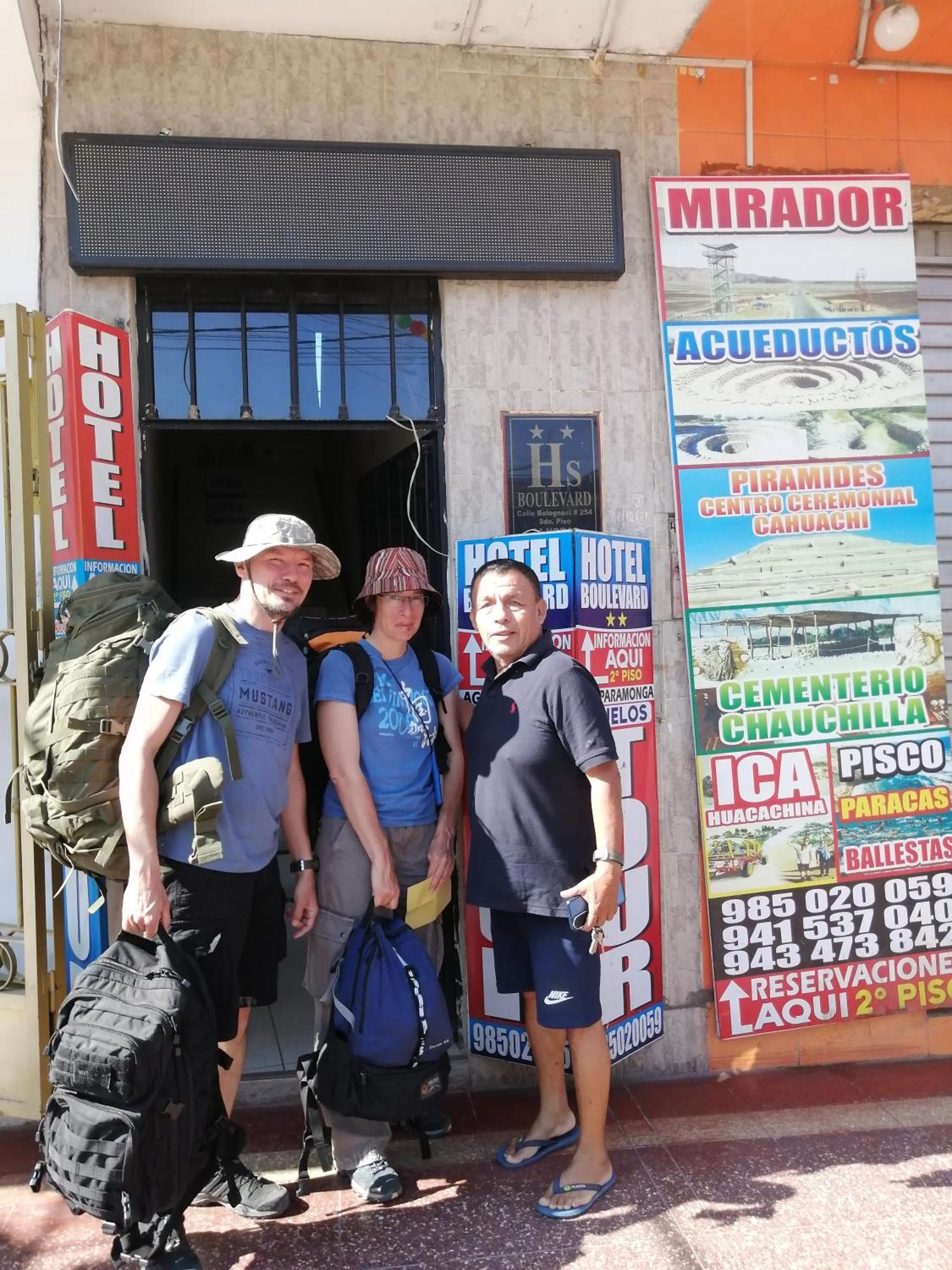 Hostal Boulevard Nazca Esterno foto